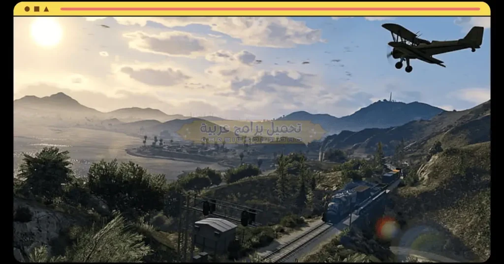 في هذه الصورة، تهبط المروحية في مهبط الطائرات.