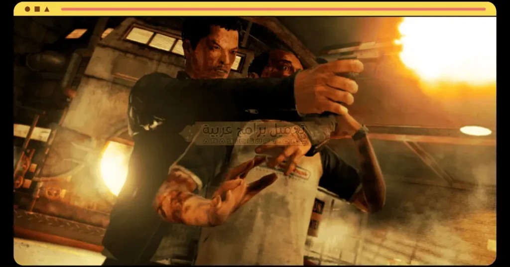 في هذه الصورة التي تُظهر الجنود وهم يقاتلون الأعداء