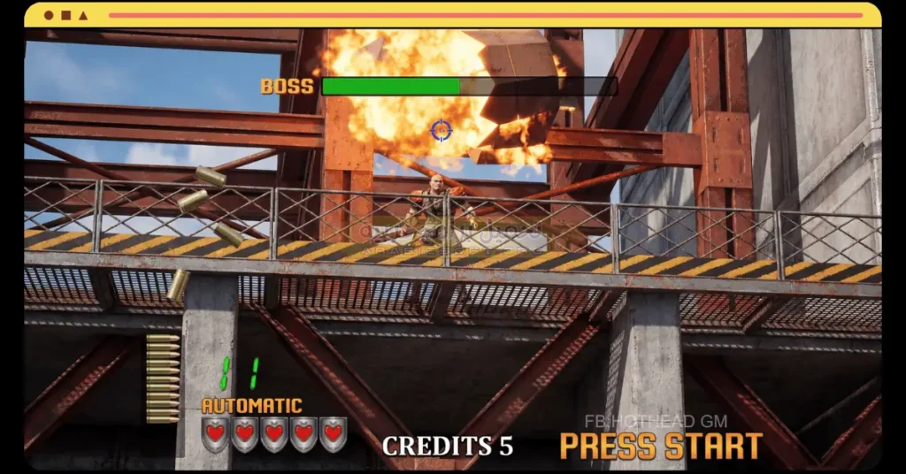 في هذه الصورة التي تُظهر الشرطة وهي تخترق قنبلة يدوية في لعبة فيرتشوا كوب